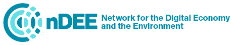Logo for the Network for the Digital Economy and the Environment