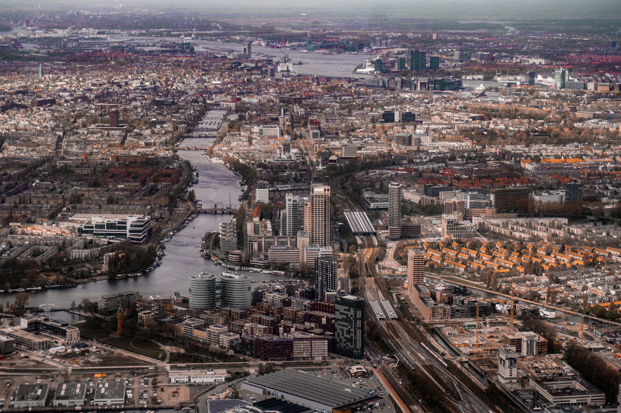 An environment shaped by manufactured capital. Amsterdam. Photo: Meng Jiang