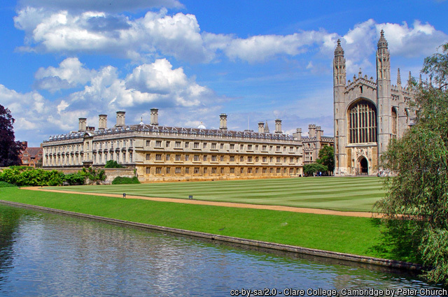 Clare College, Cambridge © Copyright Peter Church and licensed for reuse